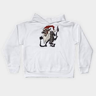 Santa Krampus Kids Hoodie